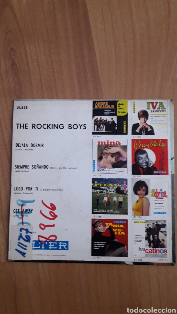 Discos de vinilo: THE ROCKING BOYS. D&Eacute;JALA DORMIR - Foto 2