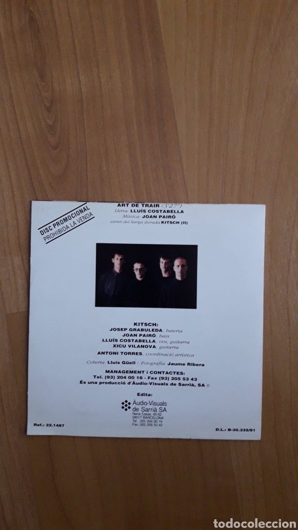 Discos de vinilo: KITSCH. ART DE TRAIR - Foto 2