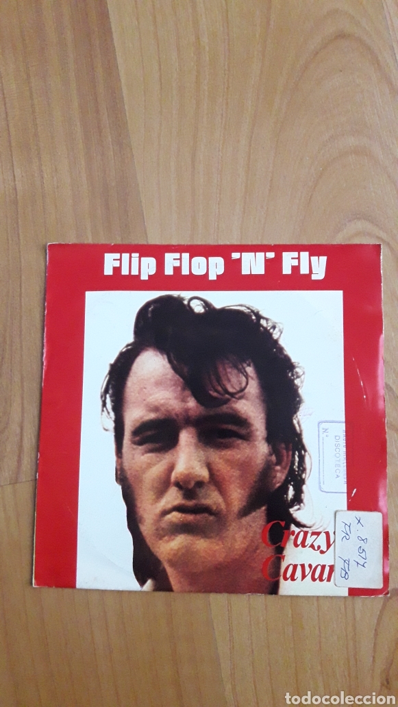 Discos de vinilo: CRAZY CAVAN. FLIP FLOP N FLY - Foto 1