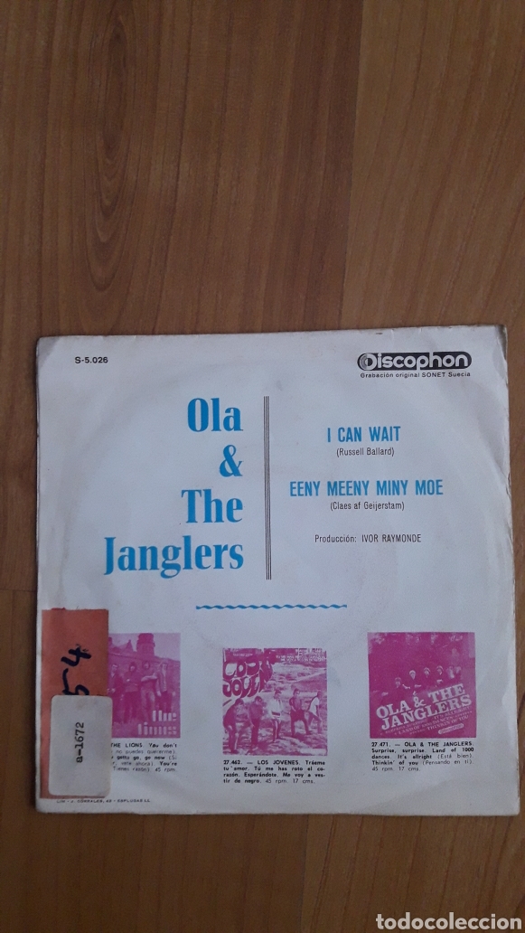 Discos de vinilo: OLA & THE JANGLERS. I CAN WAIT - Foto 2