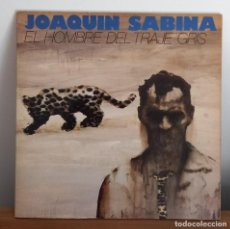 Discos de vinilo: JOAQUIN SABINA - EL HOMBRE DEL TRAJE GRIS - 1988 -LP - CARPETA DOBLE. Lote 224557773