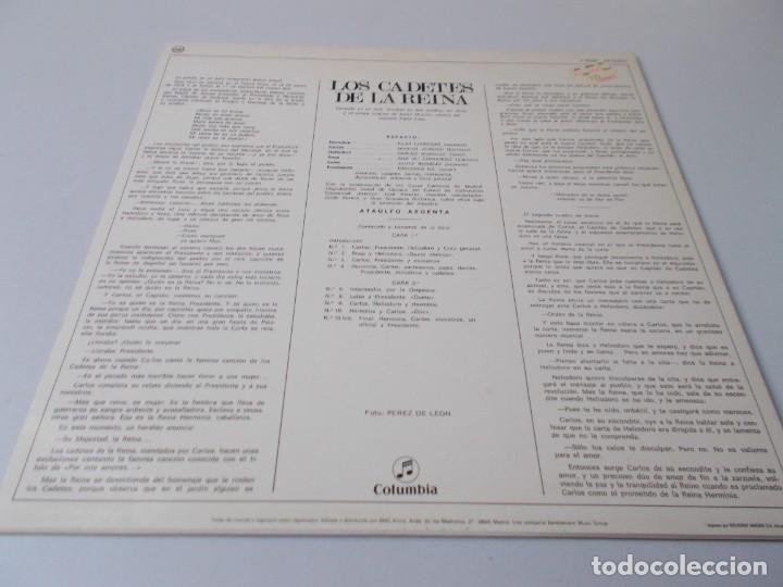 Discos de vinilo: LOS CADETES DE LA REINA - Foto 2