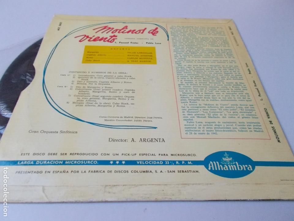 Discos de vinilo: MOLINOS DE VIENTO Alhambra - Foto 2