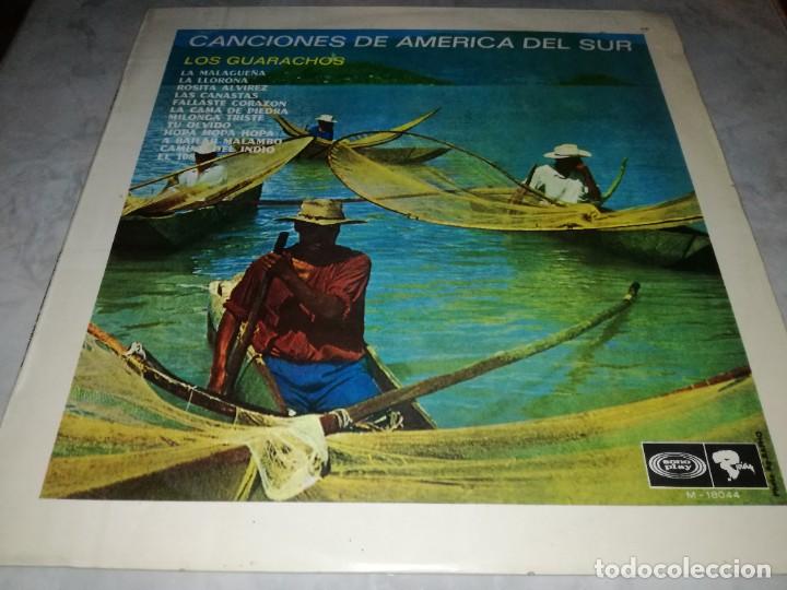 Dischi in vinile: LOS GUARACHOS-CANCIONES DE AMERICA DEL SUR-ORIGINAL ESPA&Ntilde;OL 1968
