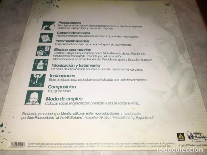 Discos de vinilo: AMBULATORIO-DISCO DE VINILO EFERVESCENTES-MEGA RARO - Foto 2