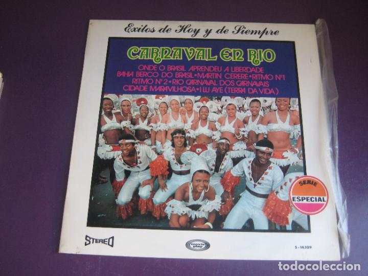 Disques de vinyle: Carnaval en Rio - LP MOVIEPLAY 1972 - SAMBA - BRASIL - SIN APENAS USO -