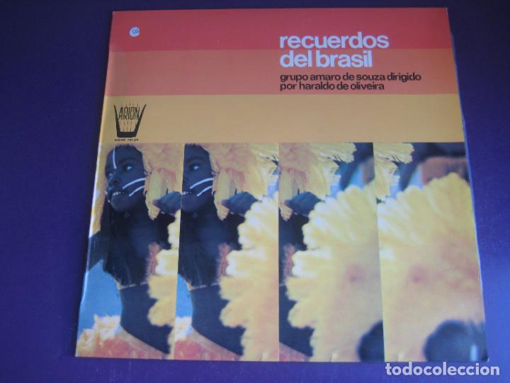 Dischi in vinile: Grupo Amaro de Souza + Haraldo De Oliveira &lrm;&ndash; Recuerdos del Brasil - LP ARION HISPAVOX 1975 - SAMBA