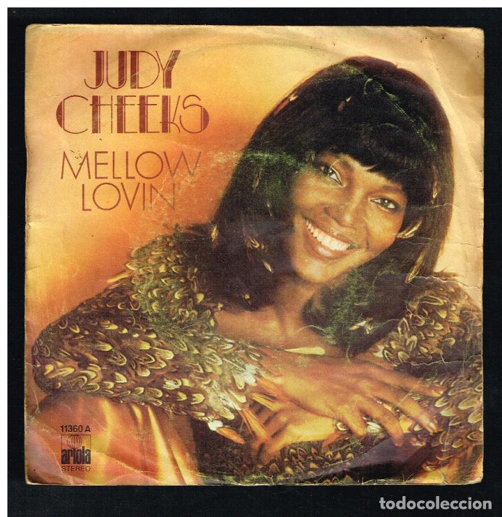 Discos de vinilo: JUDY CHEEKS - MELLOW LOVIN&acute; / DARLING, THAT&acute;S ME - SINGLE 1978 - Foto 1