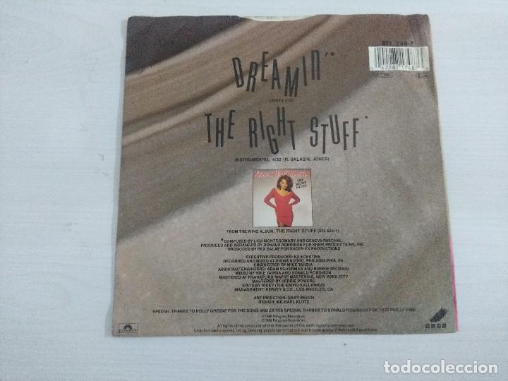 Discos de vinilo: VANESSA WILLIAMS/DREAMIN/SINGLE. - Foto 2