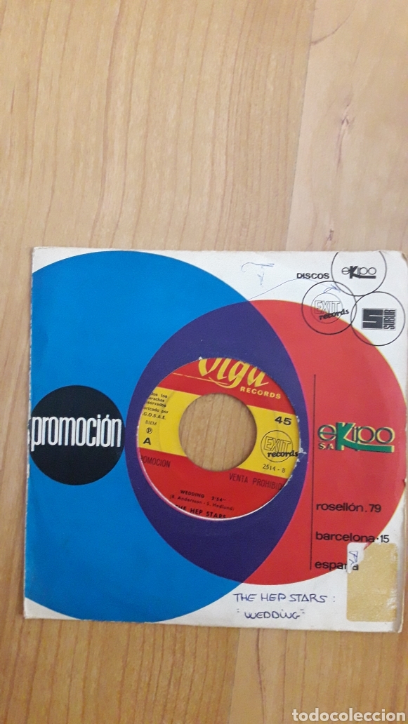 Discos de vinilo: THE HEP STARS. WEDDING - Foto 1
