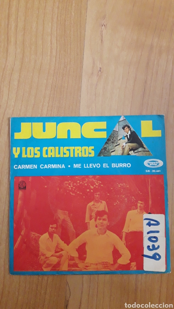 Discos de vinilo: JUNCAL Y LOS CALISTROS. CARMEN CARMINA - Foto 1