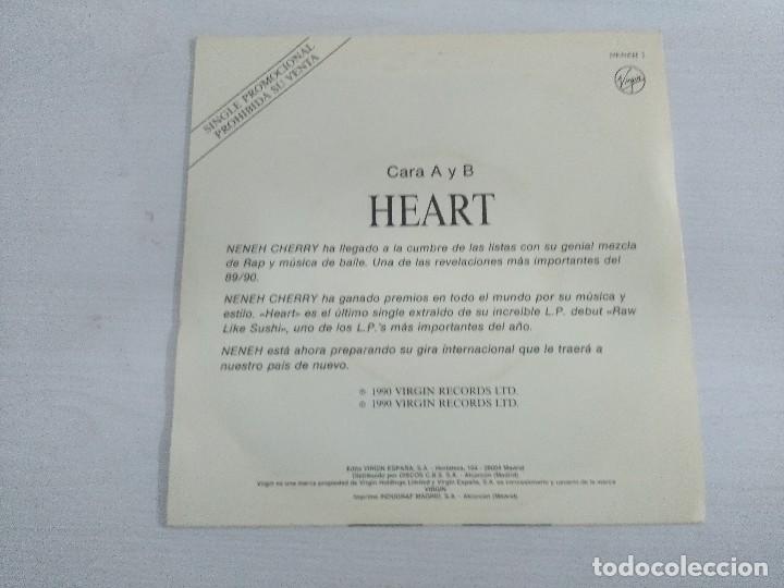 Discos de vinilo: NENEH CHERRY/HEART/SINGLE PROMOCIONAL. - Foto 2