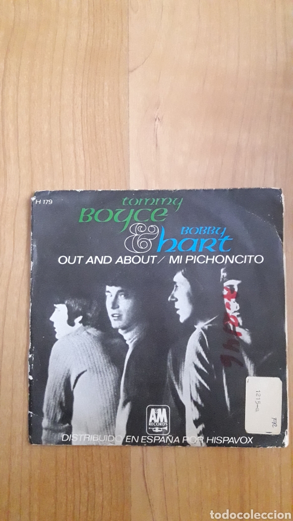 Discos de vinilo: TOMMY BOYCE & BOBBY HART. OUT AND ABOUT - Foto 1