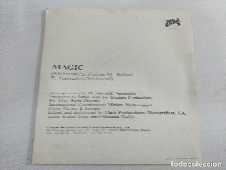 Discos de vinilo: LORELLA CUCCARINI/MAGIC/SINGLE PROMOCIONAL. - Foto 2