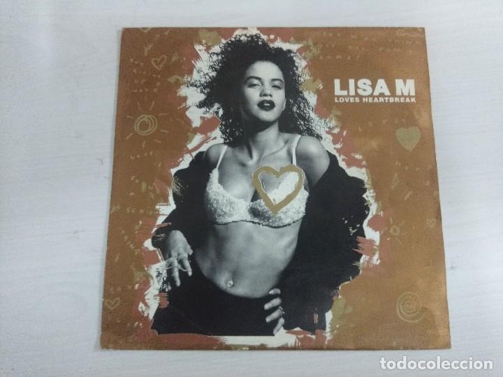 Discos de vinilo: LISA M/LOVES HEARTBREAK/SINGLE. - Foto 1