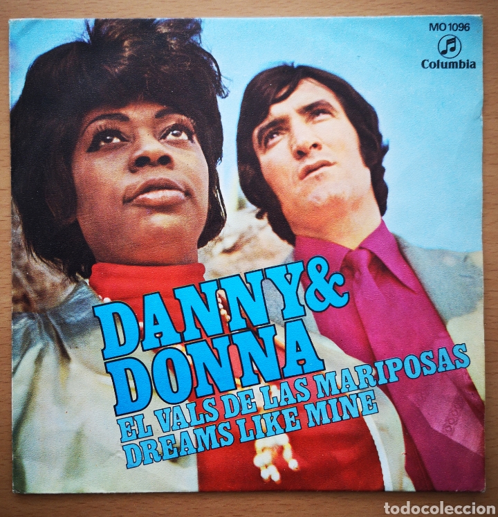 Discos de vinilo: DANNY & DONNA - EL VALS DE LAS MARIPOSAS - Foto 1