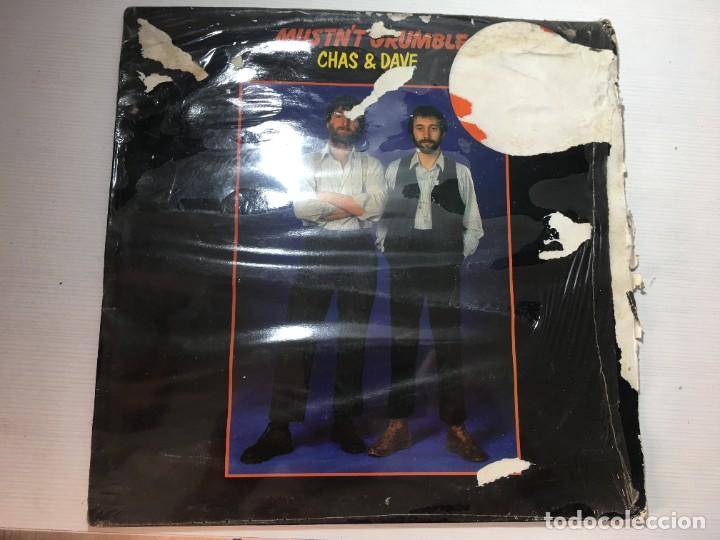Discos de vinilo: LP CHAS & DAVE - MUSTNT GRUMBLE - Foto 1