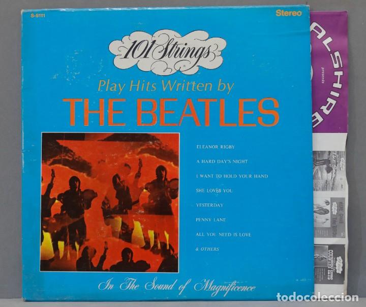 Discos de vinilo: LP. 101 Strings. Play Hits Written By The Beatles - Foto 1