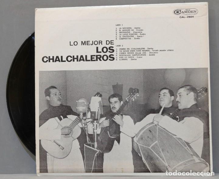 Discos de vinilo: LP. LO MEJOR DE CHALCHALEROS - Foto 2