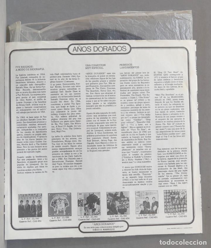 Discos de vinilo: LP. A&Ntilde;OS DORADOS - Foto 2