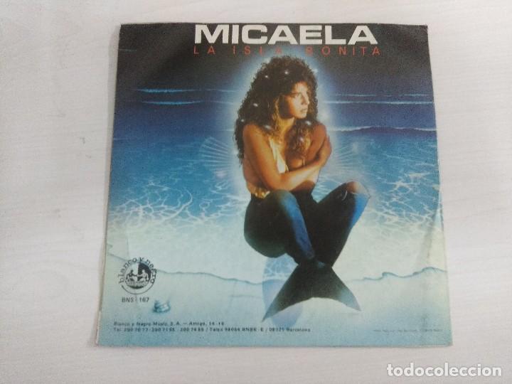 Discos de vinilo: MICAELA/LA ISLA BONITA/SINGLE. - Foto 2