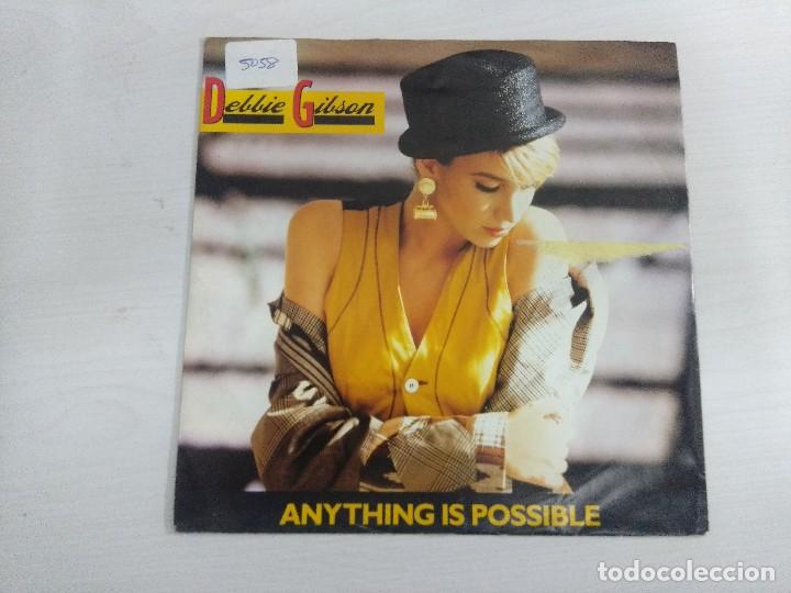 Discos de vinilo: DEBBIE GIBSON/ANYTHING IS POSSIBLE/SINGLE. - Foto 1