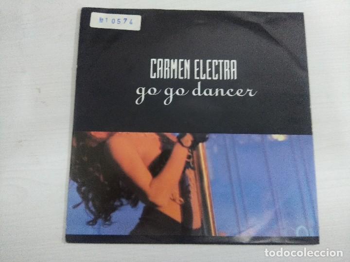 Discos de vinilo: CARMEN ELECTRA/GO GO DANCER/SINGLE. - Foto 1