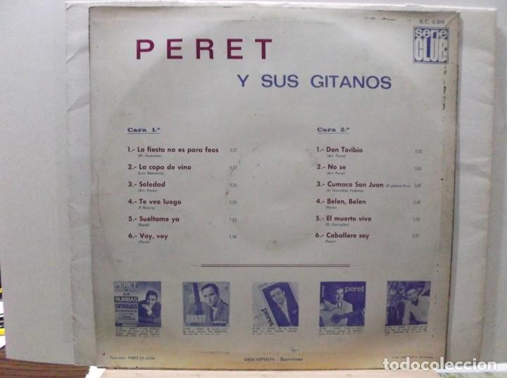 Discos de vinilo: PERET Y SUS GITANOS - 1967.VINILO LP - Foto 2