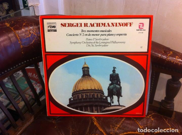 Discos de vinil: LP. RACHMANINOFF. CONCIERTO N&ordm; 2 EN DO MENOR... . COLECCI&Oacute;N RTVE N&ordm; 92