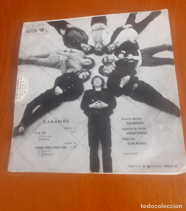 Discos de vinilo: single de Los Canarios Pain, a&ntilde;o 1967 - Foto 4