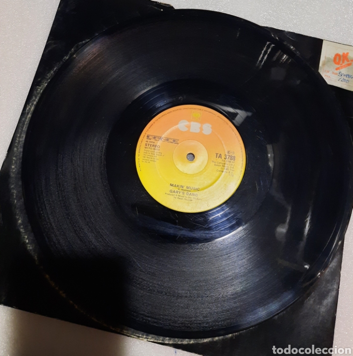 Discos de vinilo: Garys Gang - Makin music. - Foto 2
