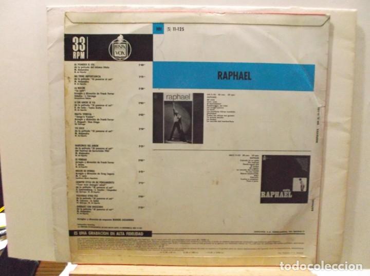 Discos de vinilo: RAPHAEL 1967 - VINILO - LP. - Foto 2