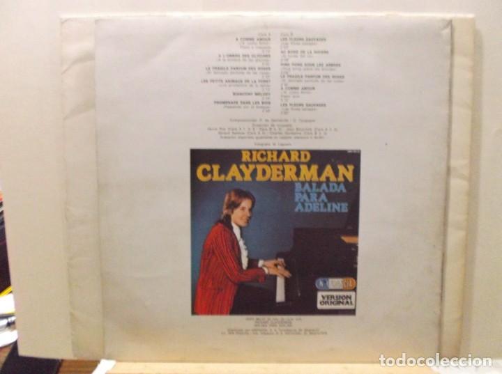 Discos de vinilo: RICHARD CLAYDERMAN - A COMO AMOR - 1978 - VINILO - LP. - Foto 2