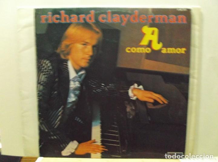 Discos de vinilo: RICHARD CLAYDERMAN - A COMO AMOR - 1978 - VINILO - LP. - Foto 1