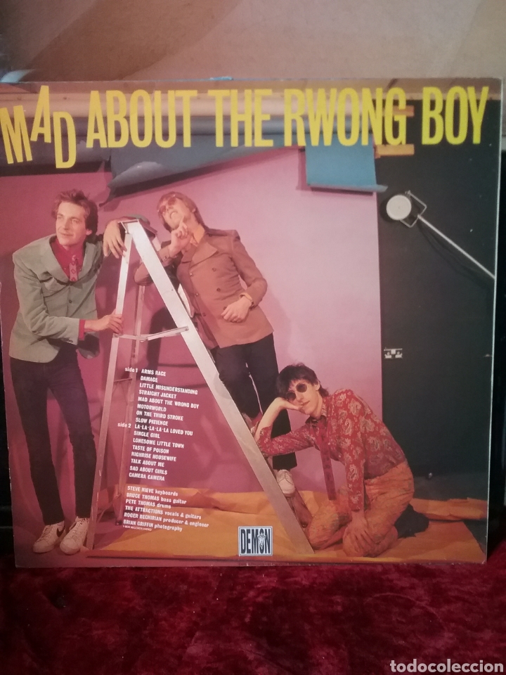 Discos de vinilo: The ATTRACTIONS 1984 Demon Records - Foto 2