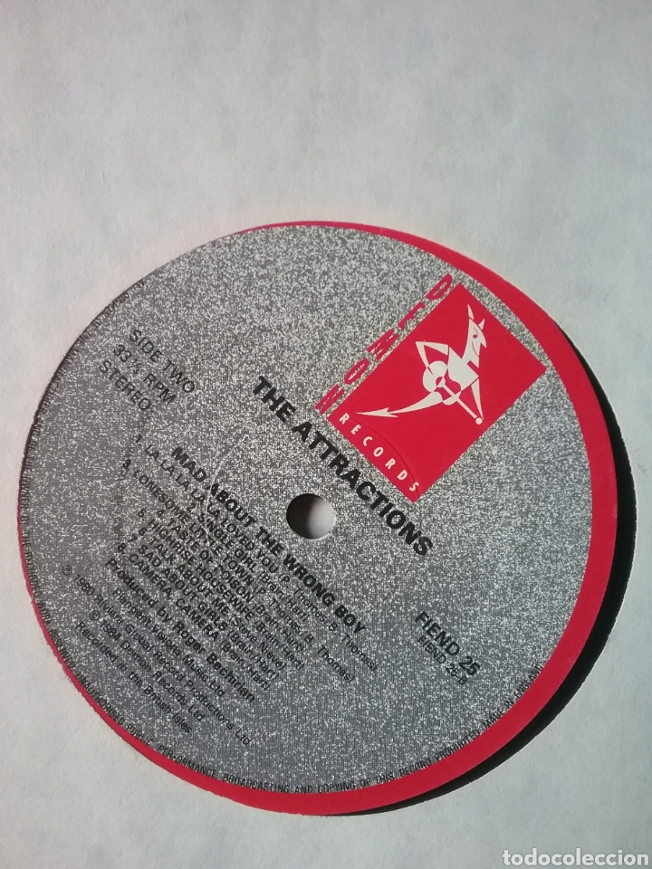 Discos de vinilo: The ATTRACTIONS 1984 Demon Records - Foto 4