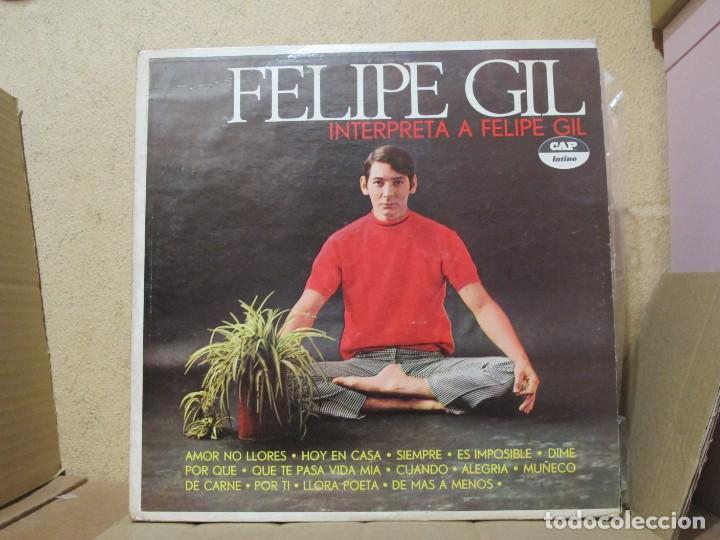 Disques de vinyle: Felipe Gil - Interpreta A Felipe Gil - CAP Latino ST 19009 - 1969 - Edici&oacute;n USA