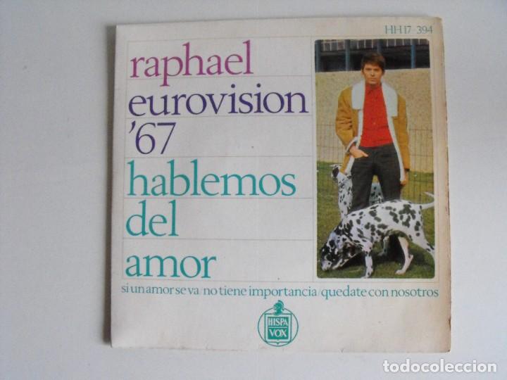 Discos de vinilo: Raphael. Hablemos del amor. A&ntilde;o 1967. - Foto 1