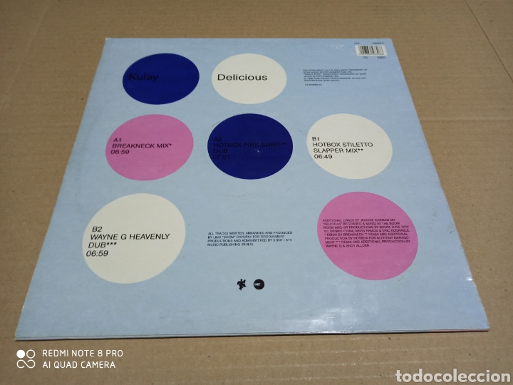 Discos de vinilo: Kulay - Delicious (12&rdquo;) - Foto 2