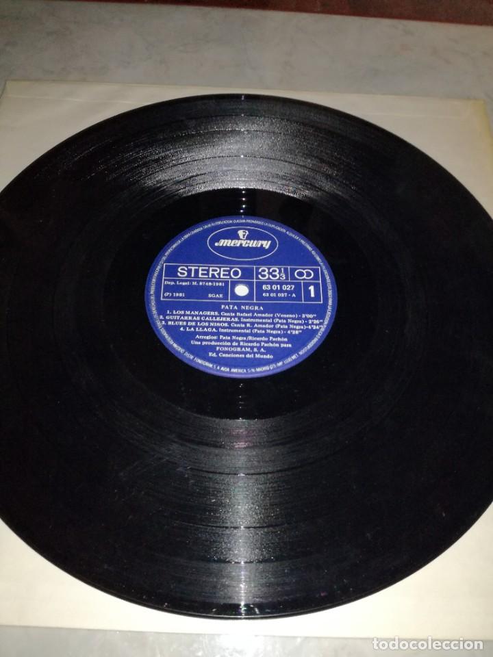 Discos de vinilo: PATA NEGRA-SU PRIMER LP-ORIGINAL 1981 - Foto 4