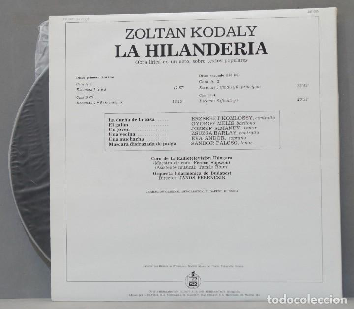 Discos de vinilo: 2 LP. LA HILANDERIA. KODALY - Foto 2