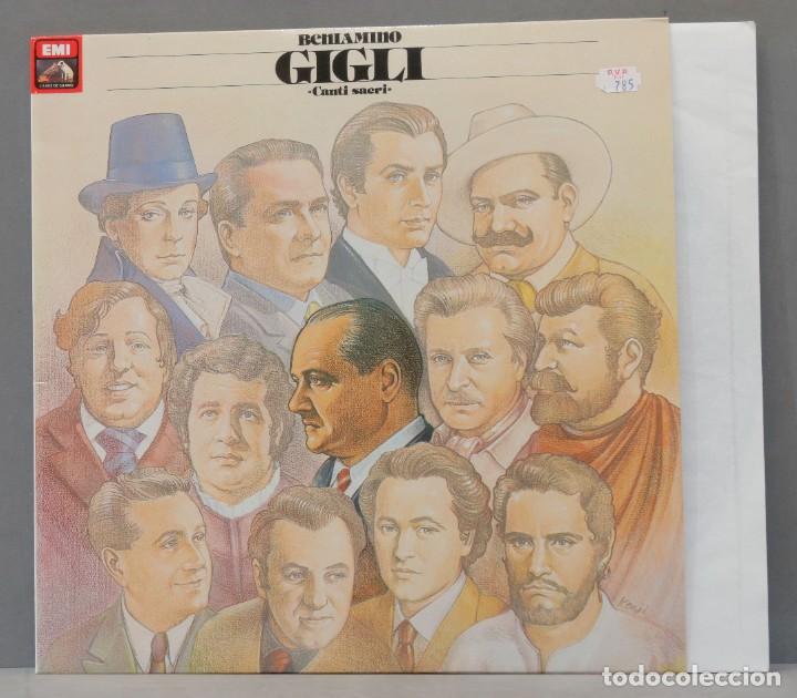 Discos de vinilo: LP. GIGLI. CANTI SACRI - Foto 1