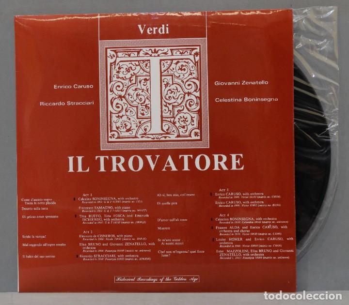 Discos de vinilo: LP. IL TROVATORE. VERDI - Foto 1