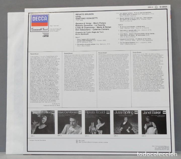 Discos de vinilo: LP. BRUSSON. DONIZETTI - Foto 2
