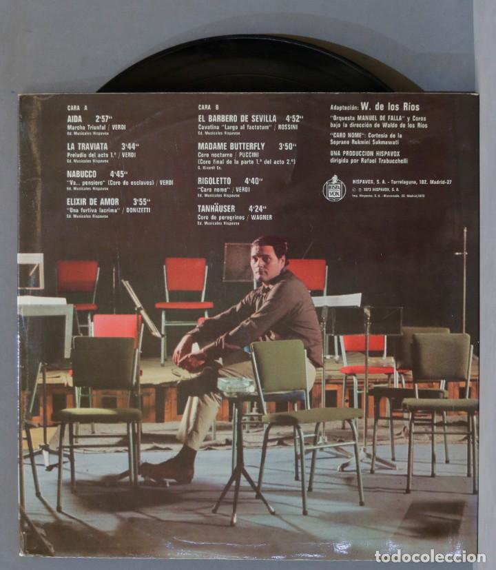 Discos de vinilo: LP. OPERAS. WALDO DE LOS R&Iacute;OS - Foto 3