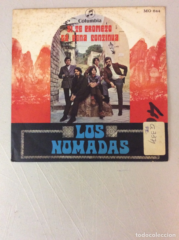 Discos de vinilo: Los Nomadas. Si te prometo. La pena continua. - Foto 1