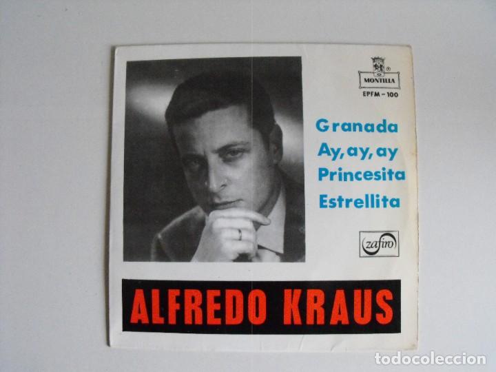 Discos de vinilo: Alfredo Kraus. Granada y ... A&ntilde;os 60. - Foto 1