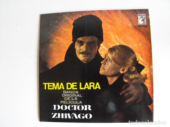 TEMA DE LARA. BANDA SONORA DE DOCTOR ZHIVAGO. AÑOS 60. (Música - Discos de Vinilo - Maxi Singles - Bandas Sonoras y Actores)