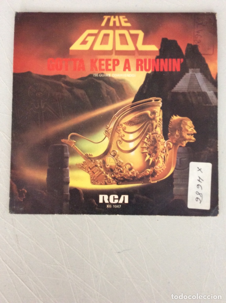Discos de vinilo: The Godz. Gotta keep a runnin&rsquo;. - Foto 1