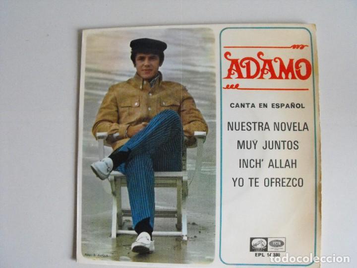 Discos de vinilo: Adamo. Nuestra novela. A&ntilde;os 60. - Foto 1